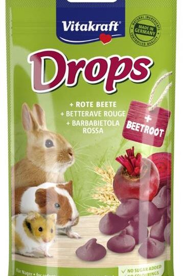 Vitakraft Drops rapa rossa per roditori 75 gr