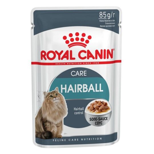 RC HAIRBALL CARE GRAVY 1X85GR BUSTINA POLLO IN SALSA