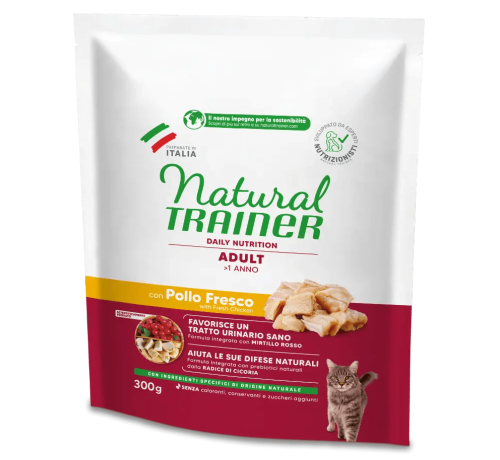 TRA CAT NAT ADULT POLLO 300GR MIRTILLO