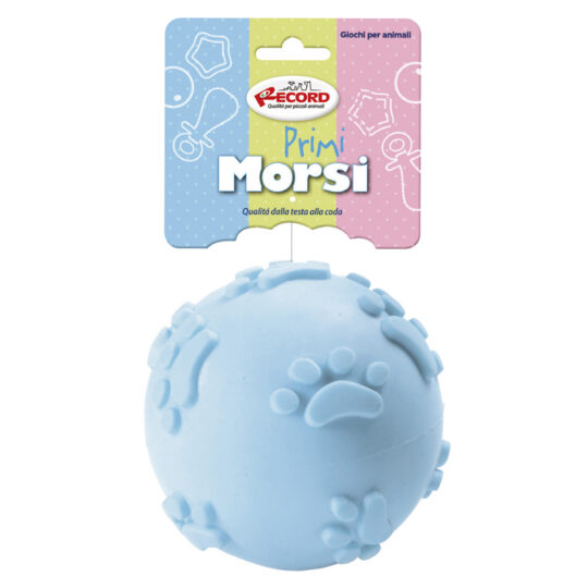 RECORD PRIMI MORSI PALLA COLORI ASSORTITI 6 cm