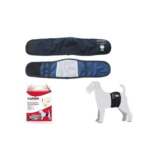 CAMON FASCIA IGIENICA PER CANI MASCHI BLU -Tg.5