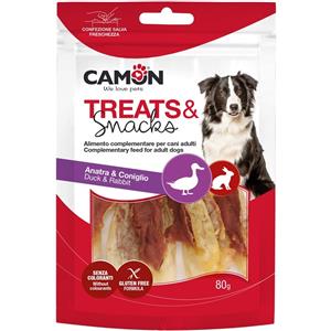 CAMON Orecchie di coniglio con anatra (80g)