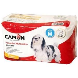 CAMON PANNOLINI Assorbenti (10p) x fascia igienica CAMON Cani Maschi - Tg3
