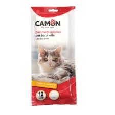 CAMON SACCHETTI (10p) x cassetta igienica L misura 46x59cm