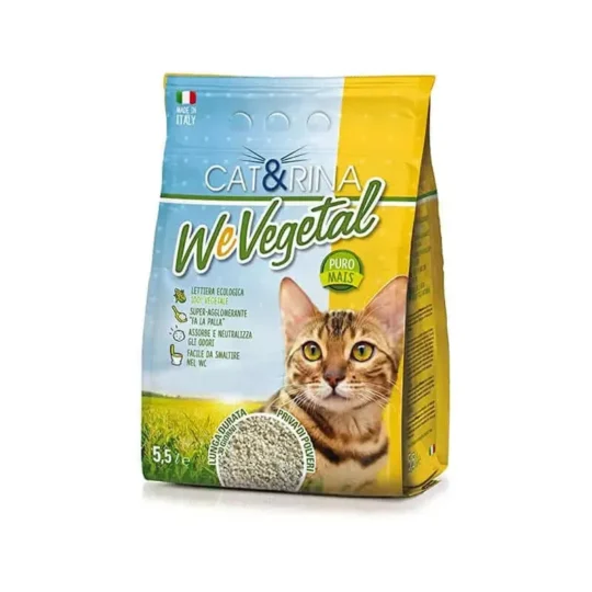 CAT&RINA WEVEGETAL LETTIERA PER GATTI AL MAIS 5,5 L