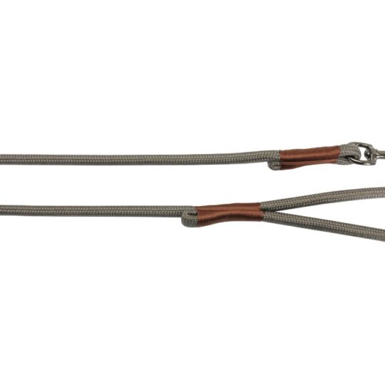 Guinzaglio in corda, cucitura a mano, colore Marrone, diam.10x1200mm