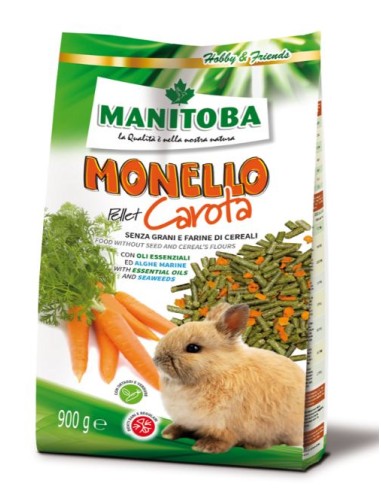 MANITOBA MONELLO PELLET CAROTA   900 g