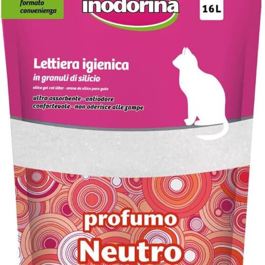 lettiera inodorina silicio 16l