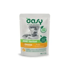 Oasy Wet Cat Bocconcini - ADULT STERILIZED POLLOBusta 85 gr (12pz)