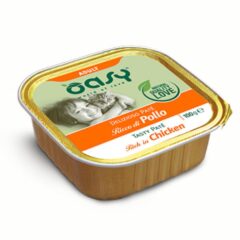 "Oasy Wet Cat DELIZIOSO PATÉ - ADULT POLLO Vaschetta 100 gr (16pz)"