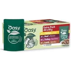 Oasy Wet Cat Original - MultiPack Adult Sterilized MEAT SELECTION