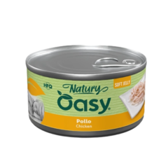 Oasy Wet Dog Natury Soft Jelly - POLLO Lattina 150 gr (24pz)