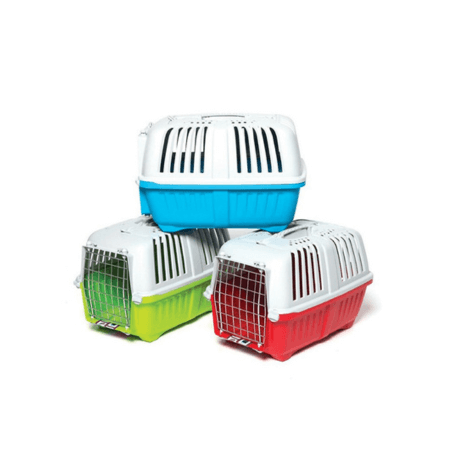 TRASPORTINO PRATIKO PORTA IN FERRO 48X31,5X33H CM COLORI ASS.