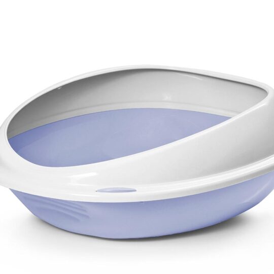 RECORD ARENA LETTIERA OVALE CON CORNICE LILLA 57X39X18 cm