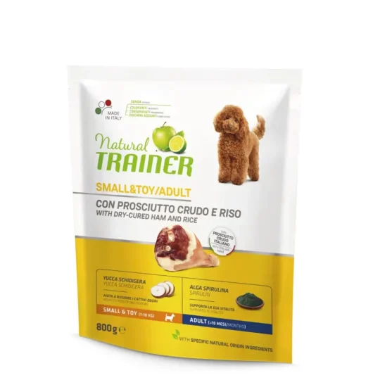 TRA NAT SMALL&TOY AD PROSCIUTTO CRUDO RISO 800GR
