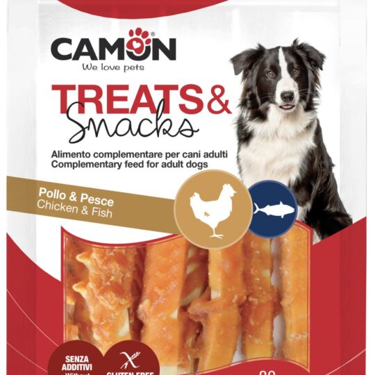 CAMON ROLLS DI POLLO E PESCE 80gr