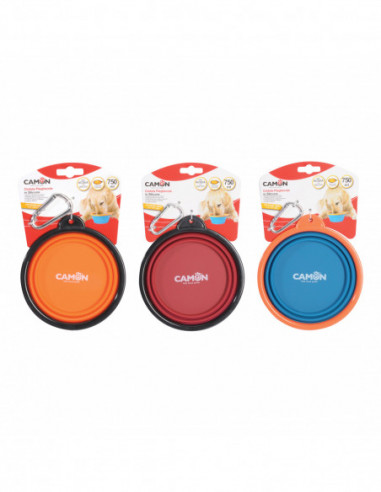 CAMON Ciotola collassabile in silicone - Misura M - 750ml