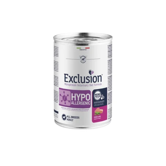 Exclusion - Diet Hypoallergenic Maiale e Piselli 400g