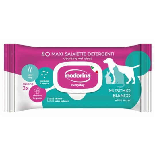 Inodorina Salviette Everyday Muschio 40pz