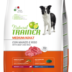 natural trainer manzo e riso 3kg
