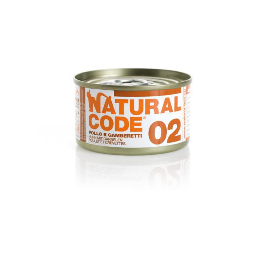 Natural Code 02 Pollo e Gamberetti - 85g