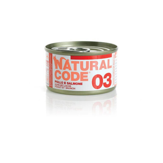 Natural Code 03 Pollo e Salmone - 85g