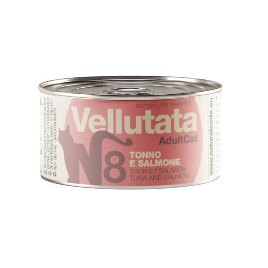 Natural Code V08 Vellutata Tonno e Salmone - 85g