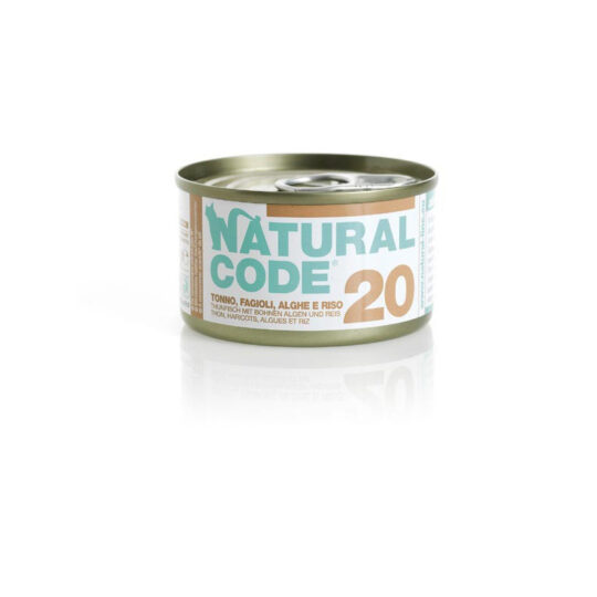 Natural Code 20 Tonno, Fagioli e Alghe - 85g