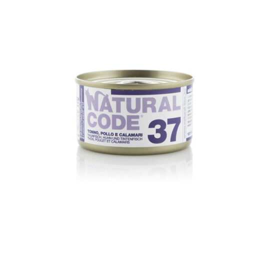 Natural Code Tonno, Pollo e Calamari in Jelly - 85g