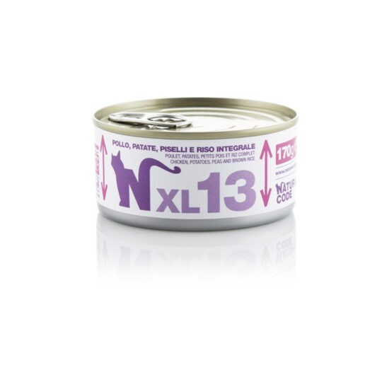 Natural Code XL13 Pollo, Patate, Piselli e Riso Integrale - 170g