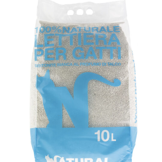 Natural Code Lettiera Bentonite Agglomerante Talco 10lt