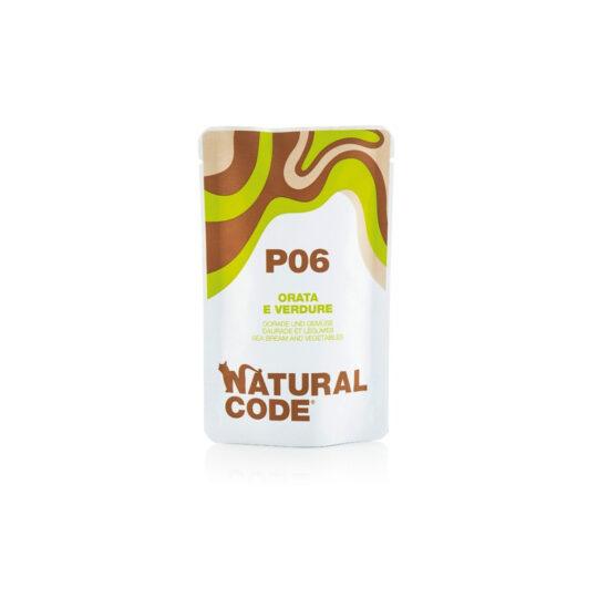 Natural Code P06 Orata e Verdure - 70g
