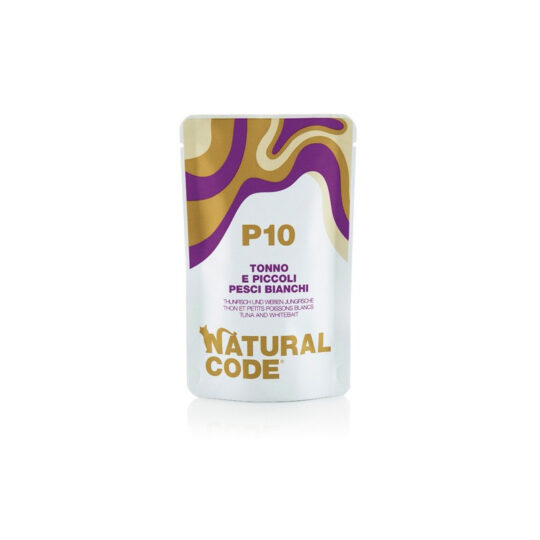 Natural Code P10 Tonno e Piccoli Pesci Bianchi - 70g