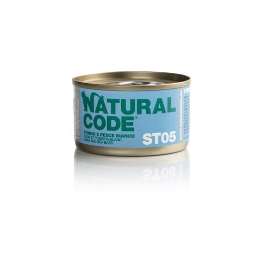 Natural Code Steril 05 Tonno e Pesce Bianco - 85g