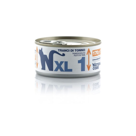 Natural Code XL1 Tranci di Tonno -170g