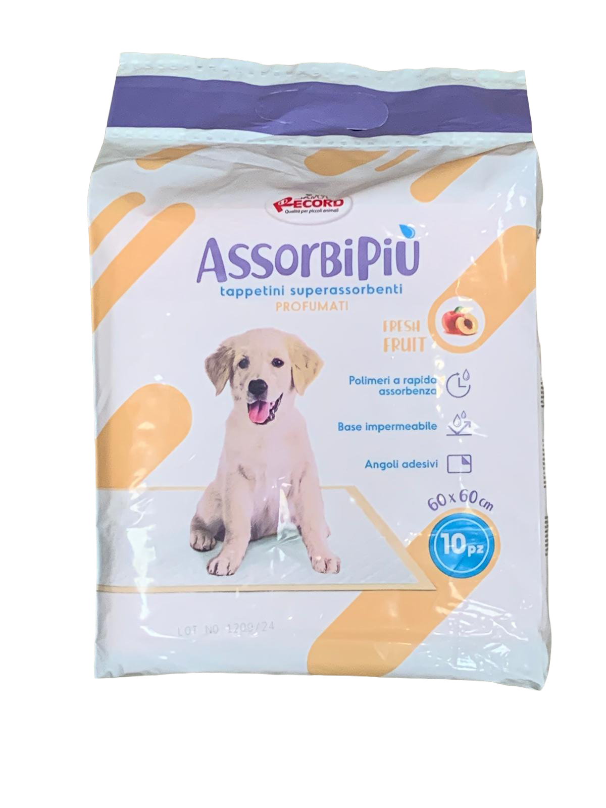 RECORD ASSORBIPIU 10 TAPPETINI FRUTTA 60X60