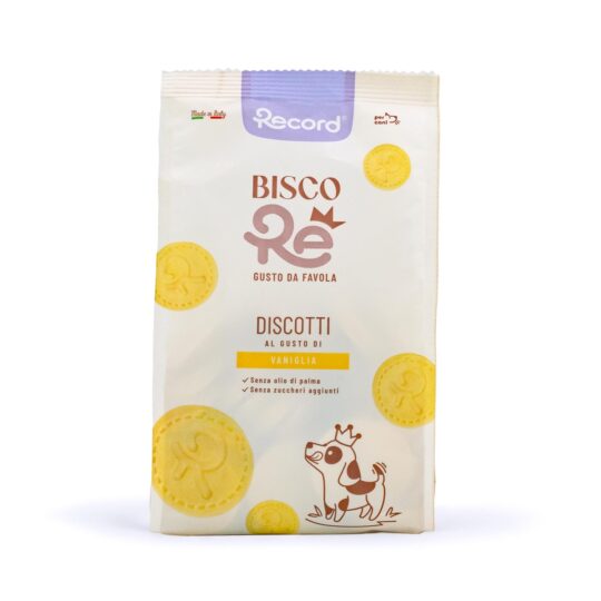 RECORD BISCORE BISCOTTI PER CANI DISCOTTI 400 G VANIGLIA