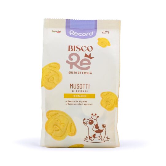 RECORD BISCORE BISCOTTI PER CANI MUSOTTI 400 G FORMAGGIO
