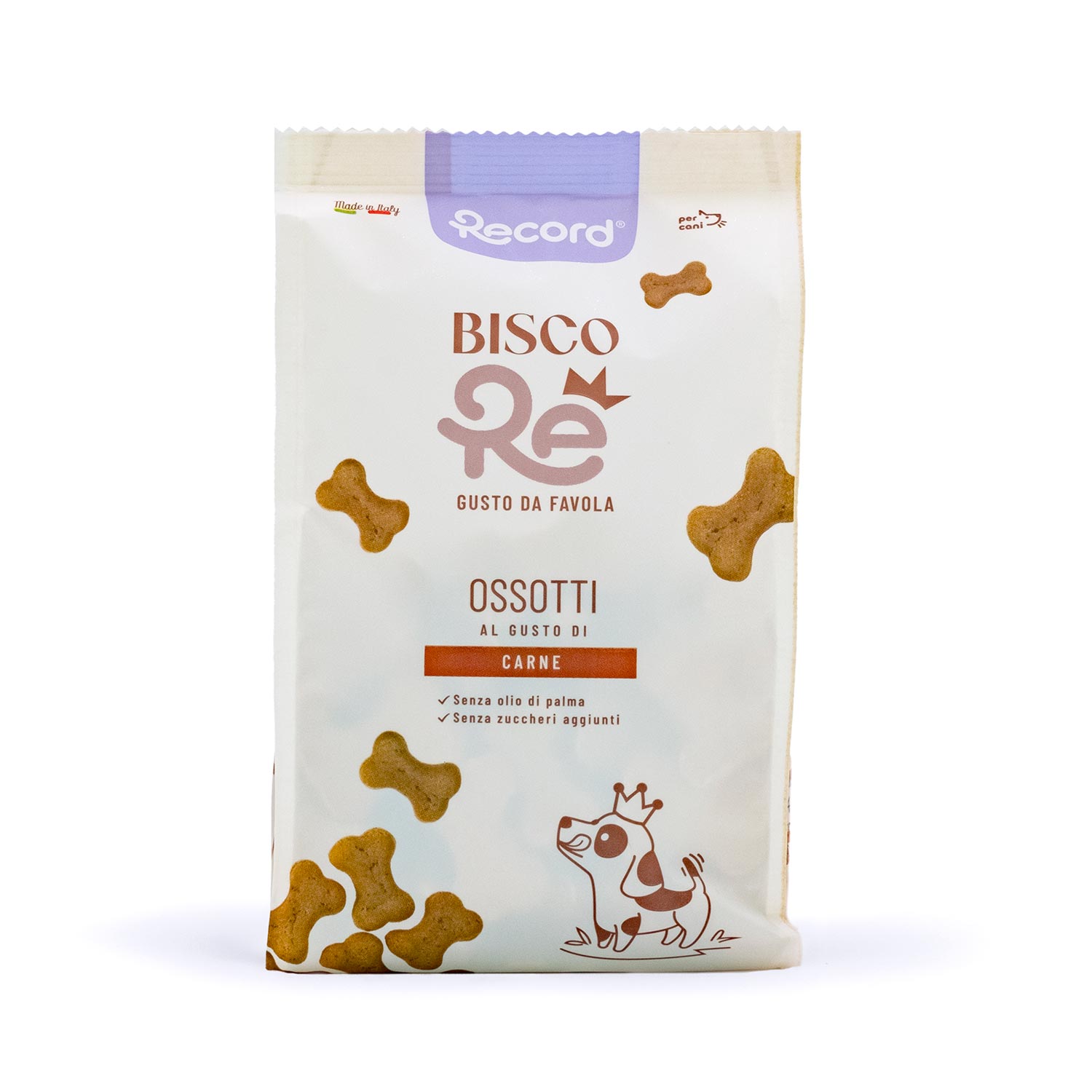 RECORD BISCORE BISCOTTI PER CANI OSSOTTI 400 G CARNE