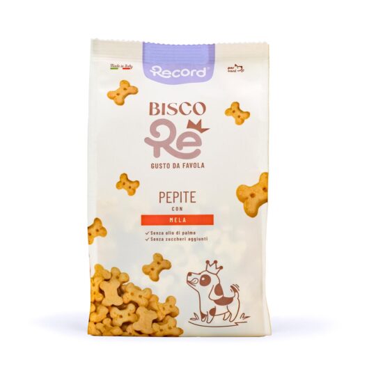 RECORD BISCORE BISCOTTI PER CANI PEPITE 400 G MELA