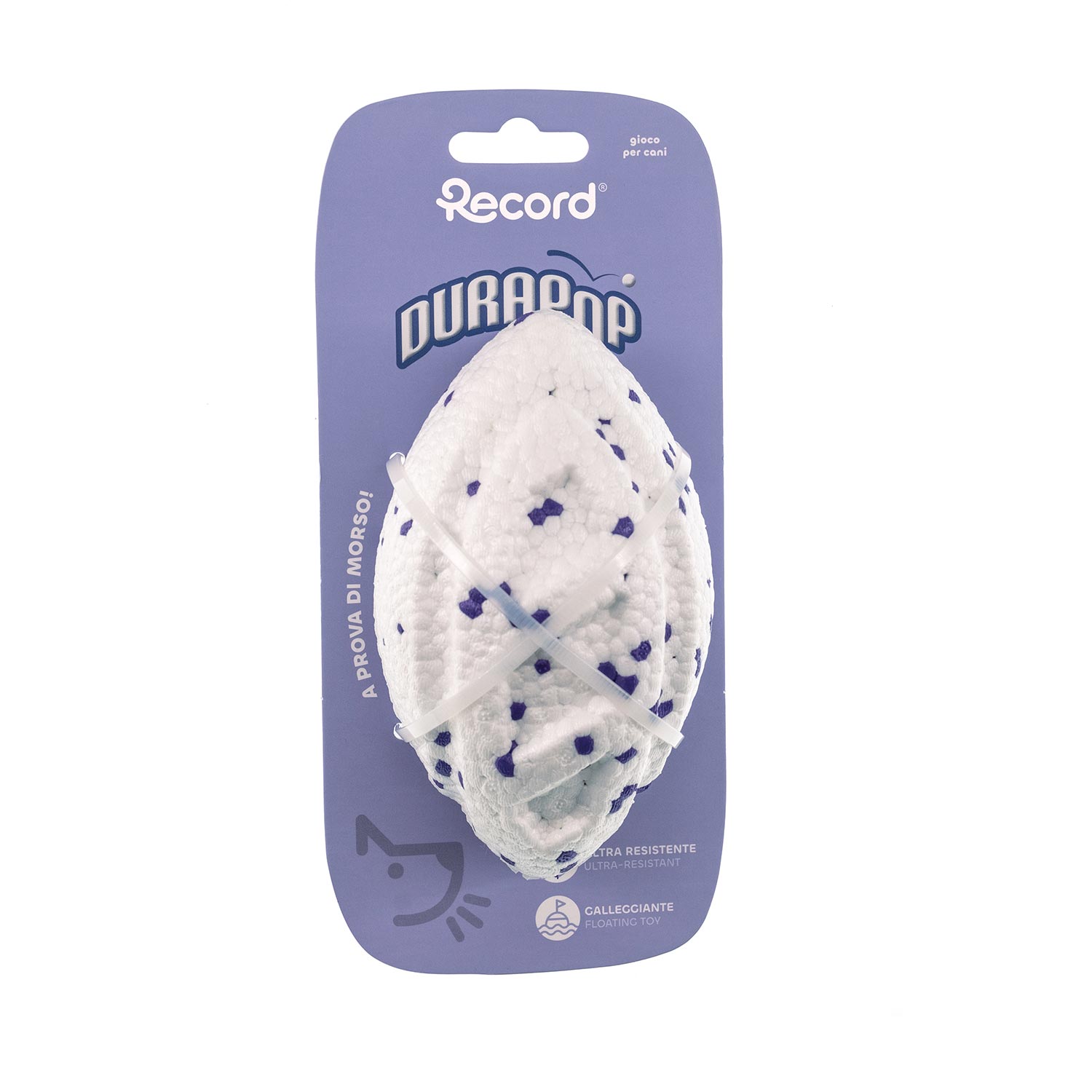 RECORD DURAPOP PALLA DA RUGBY 12,7CM