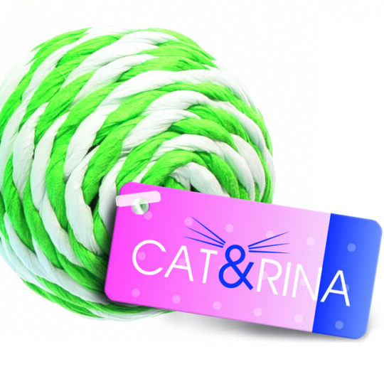 RECORD PALLINA IN CORDA BI COLOR 4 CM