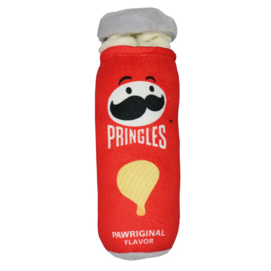 RECORD PRINGLES TUBO PELUCHES ROSSO 7X26 CM