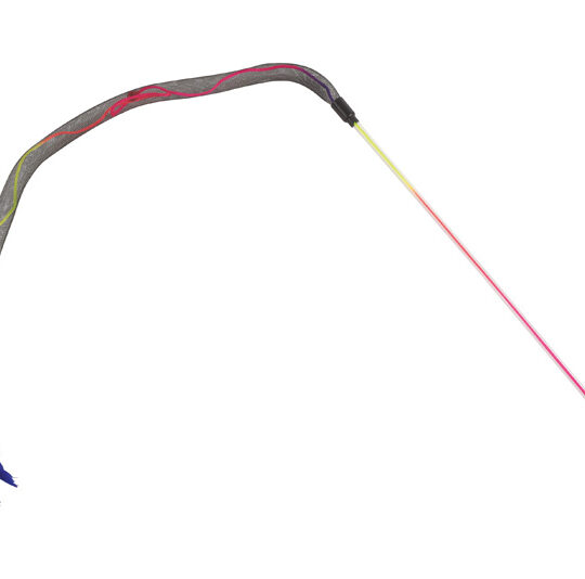 RECORD STUZZICAGATTO RETE ELASTICA CON PIUME BLU 42X50X8 CM 16 G