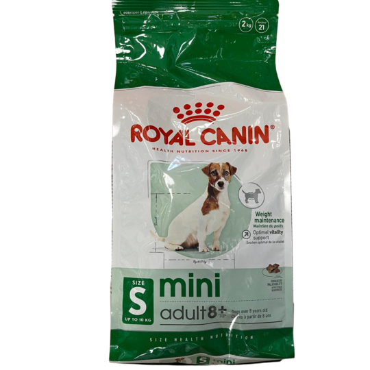ROYAL CANIN MINI ADULT +8 2KG