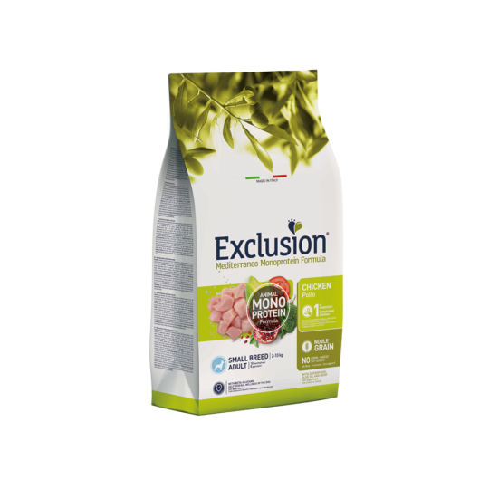 EXCLUSION MONOPROTEICO NOBLE GRAIN ADULT CHICKEN SMALL 2KG