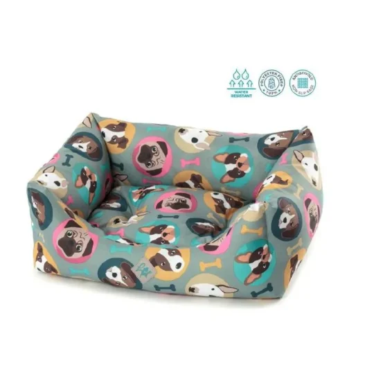 LEOPET CUCCIA RODI OXFORD DOGS WATER RESISTENTE CUSCINO ESTRAIBILE 60X70 CM