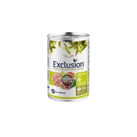 EXCLUSION ADULT CHICKEN ALL BREEDS 400 gr