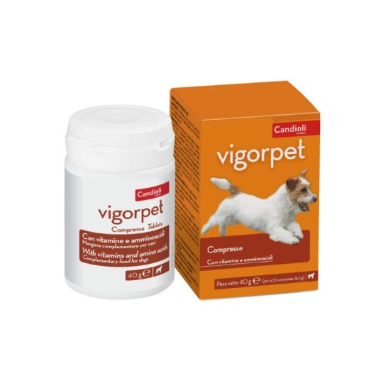 CANDIOLI PHARMA VIGORPET CANI MULTIVITAMINICO ENERGETICO 20CPR