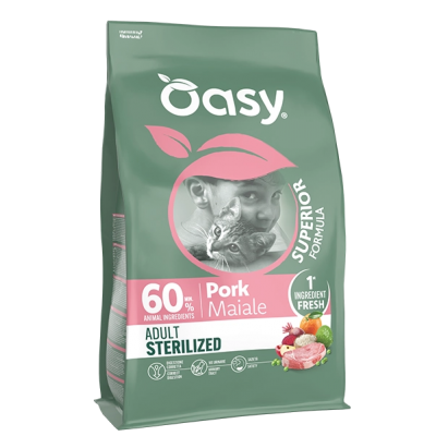 Oasy Dry Cat Superior – ADULT STERILIZED MAIALE